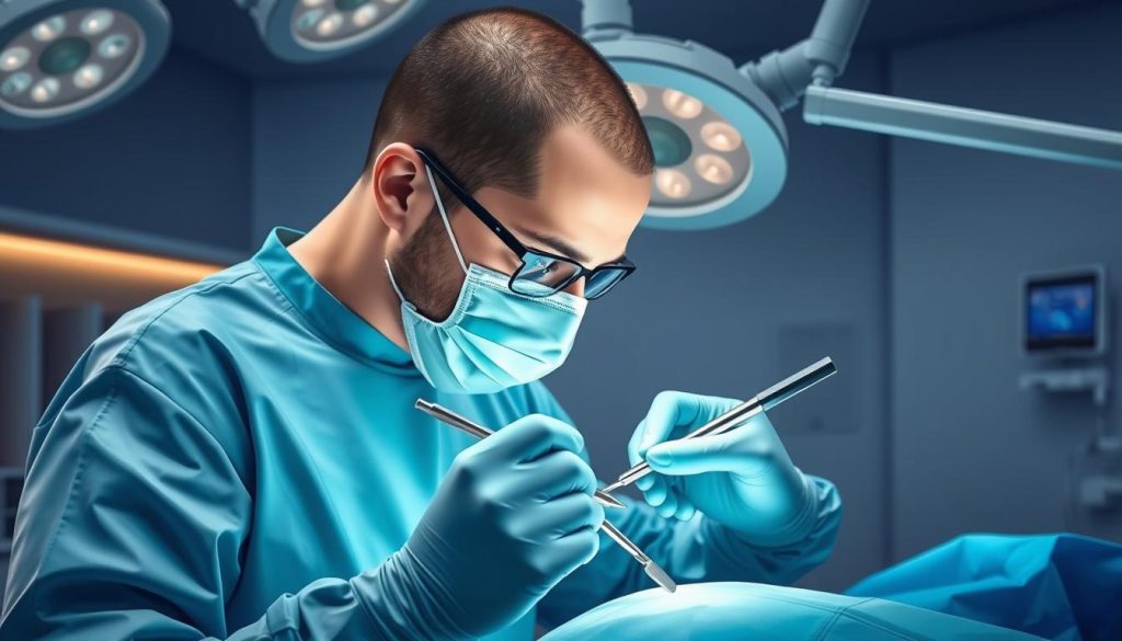 FUE hair transplant procedure
