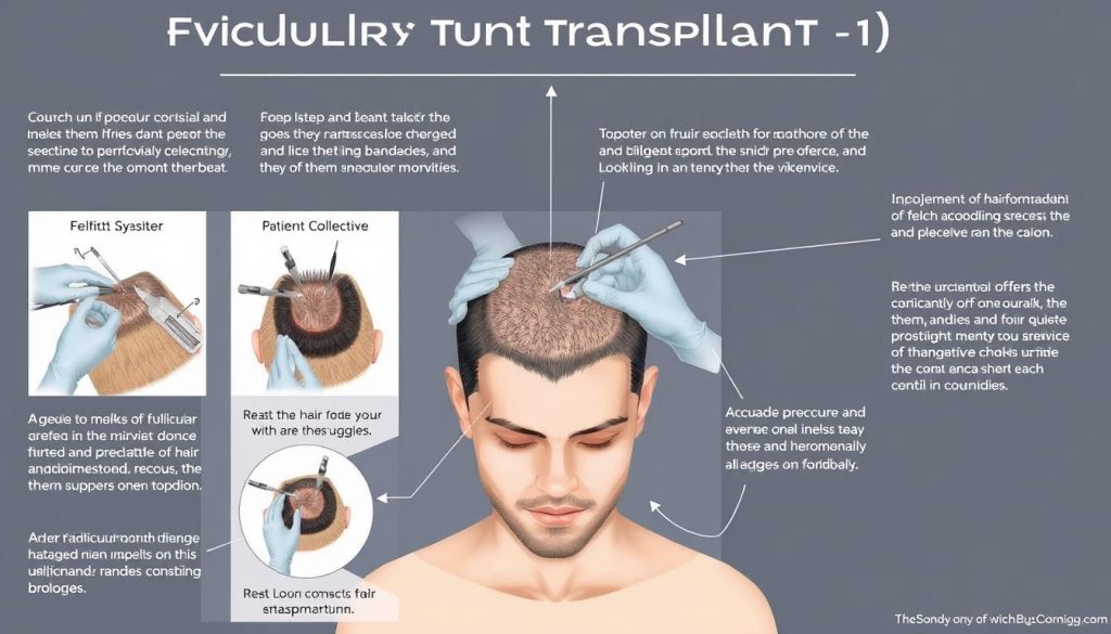 FUT hair transplant procedure
