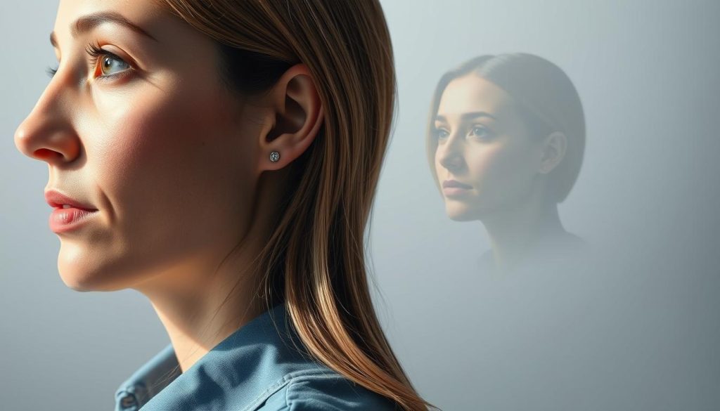 Jaw Reduction Surgery Before and After - Artistic Illustration