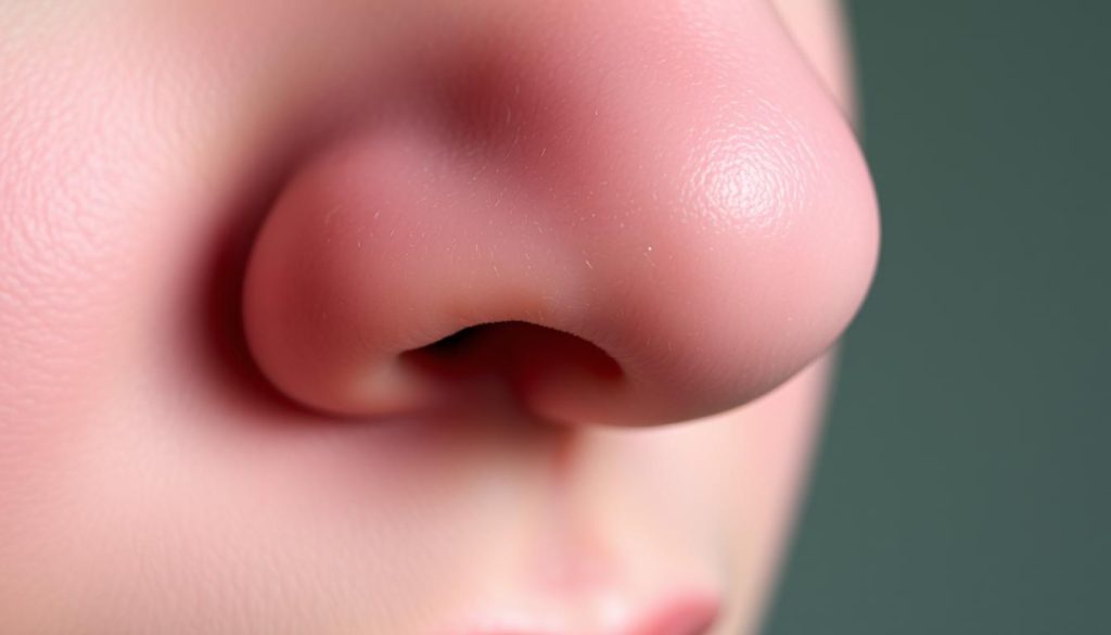 bulbous nasal tip