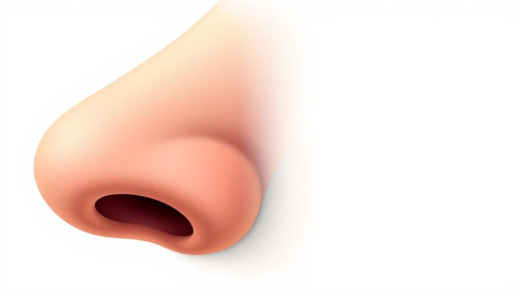 bulbous nose