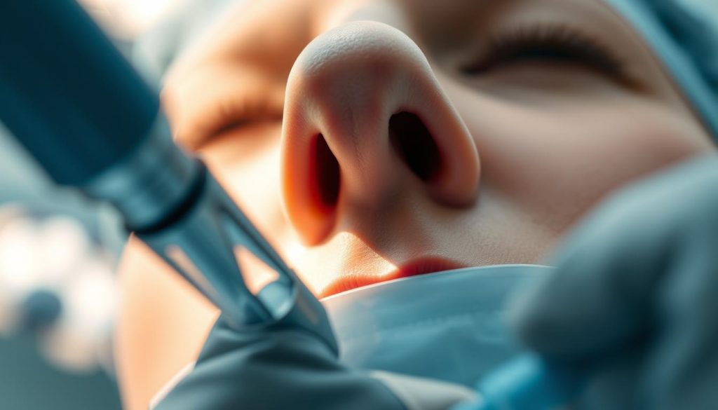 bulbous nose reshaping