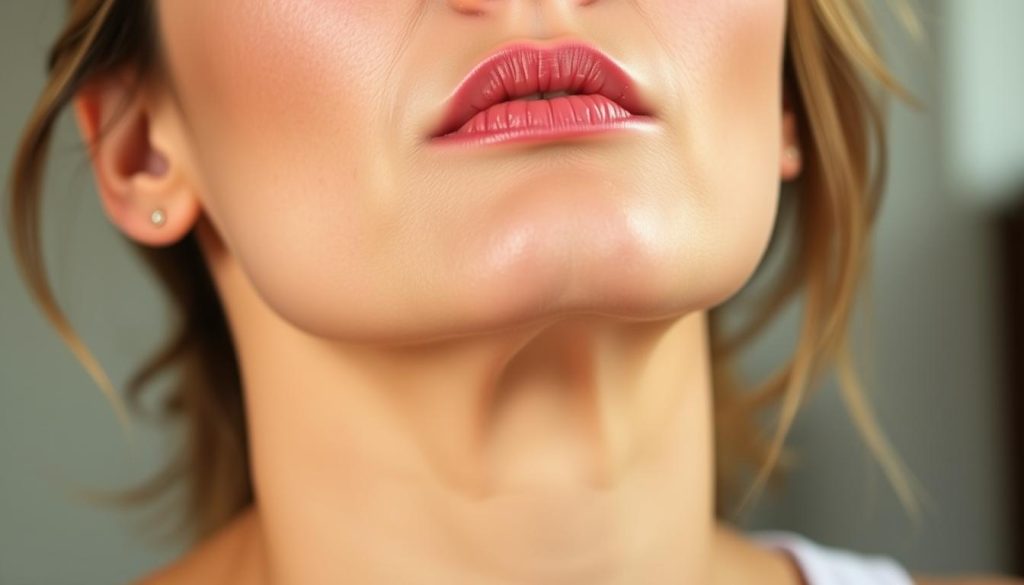 double chin reduction exercises