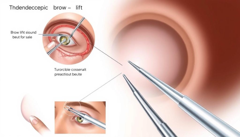endoscopic brow lift procedure