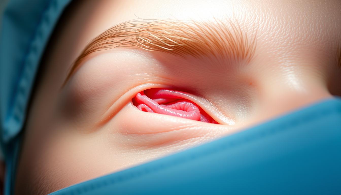eyebrow lift incision