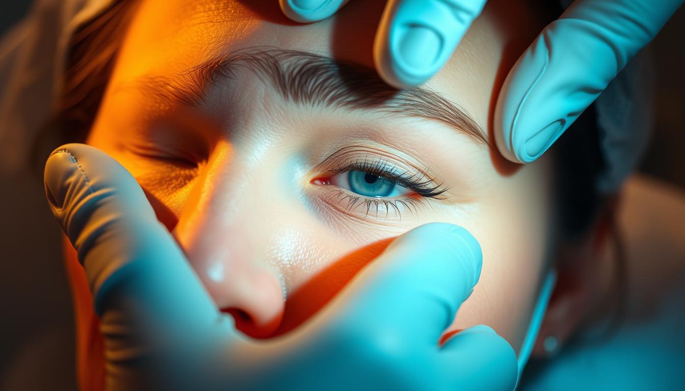 eyebrow lift surgery