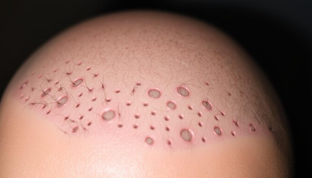hair transplant holes hair transplant holes