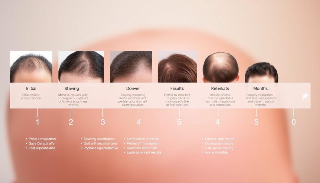 hair transplant timeline