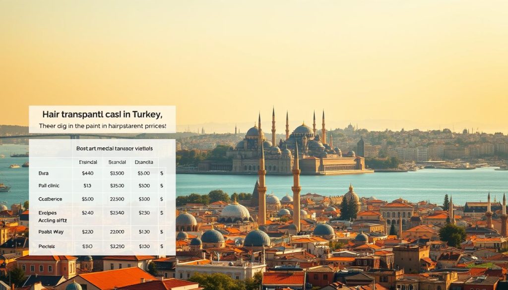 hair transplant turkey price comparison