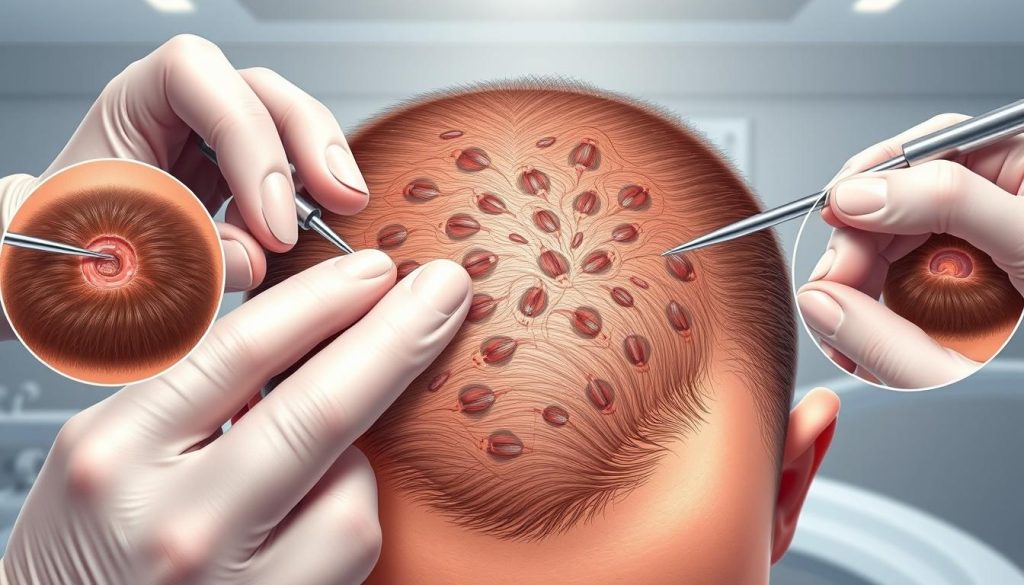 hair transplantation process