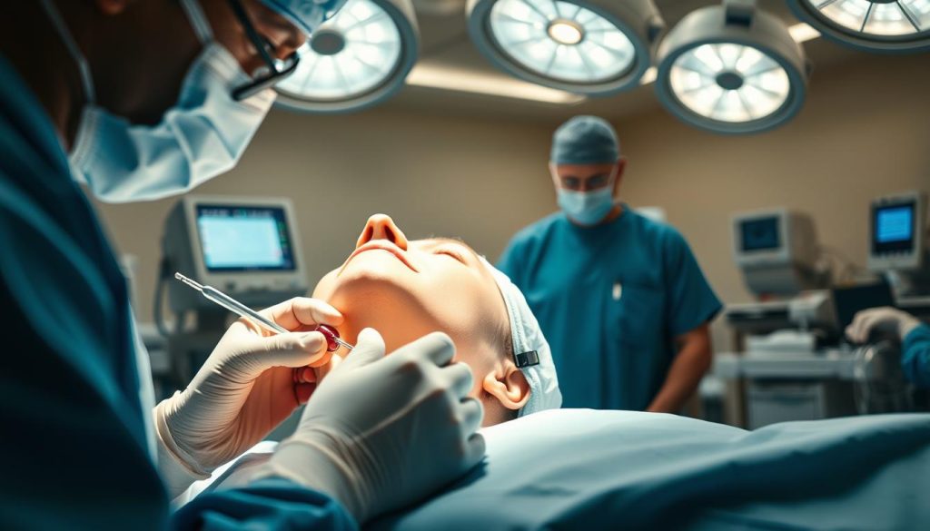 jaw plastic surgery procedure