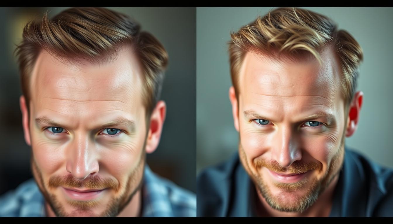 joel mchale hair transplant