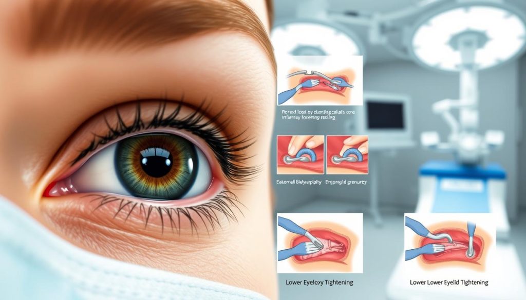 lower eyelid plastic surgery