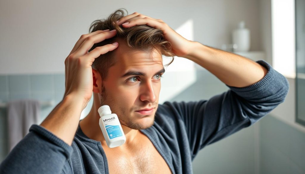 minoxidil for hair transplant recovery