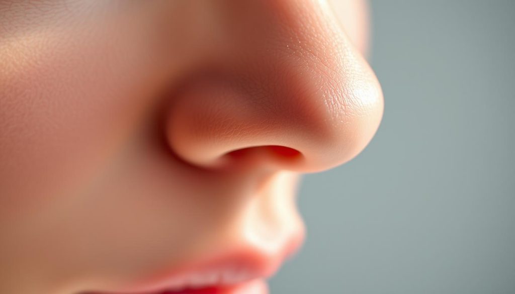 nose job on tip of nose
