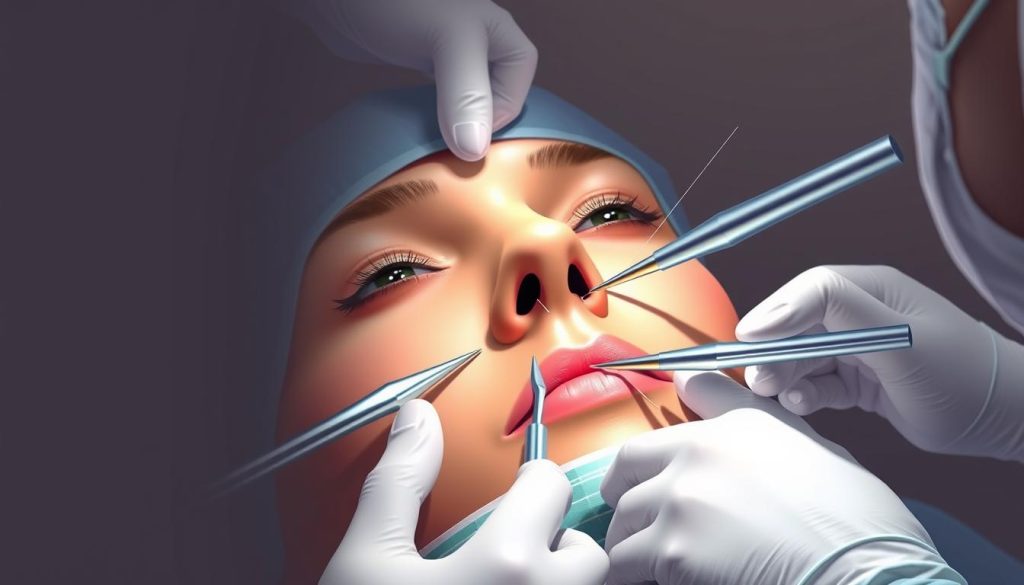 rhinoplasty procedure steps