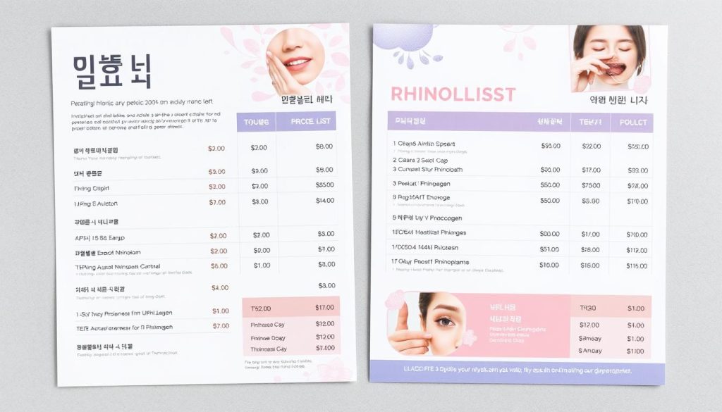 tip rhinoplasty cost Korea