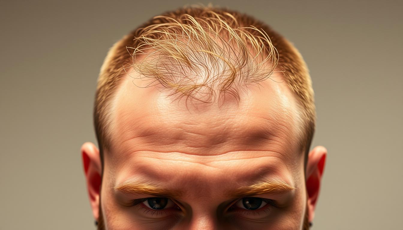 travis kelce hair transplant